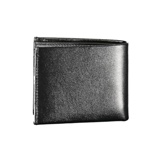 Calvin Klein portemonnee in zwart leer met RFID-block en logo - MARANOS