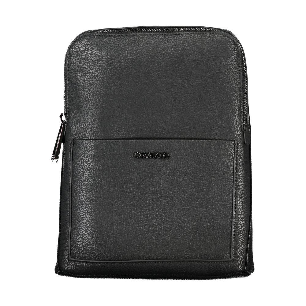 Calvin Klein schoudertas in zwart polyester met logo - MARANOS
