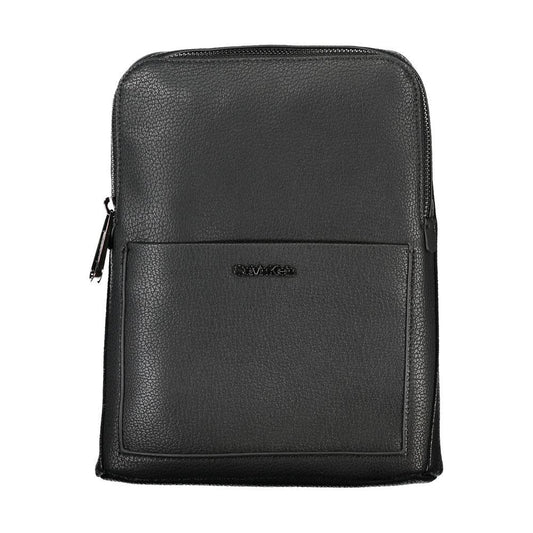 Calvin Klein schoudertas in zwart polyester met logo - MARANOS