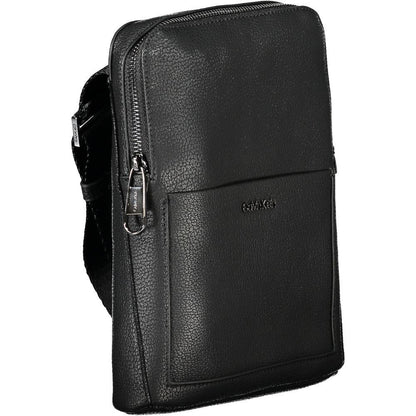Calvin Klein schoudertas in zwart polyester met logo - MARANOS