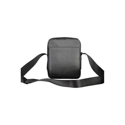Calvin Klein schoudertas in zwart gerecycled polyester met logo - MARANOS