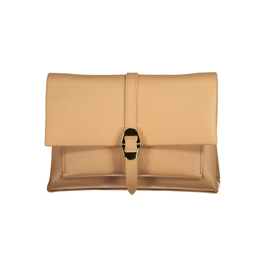 Coccinelle Dorian handtas in bruin leer Coccinelle