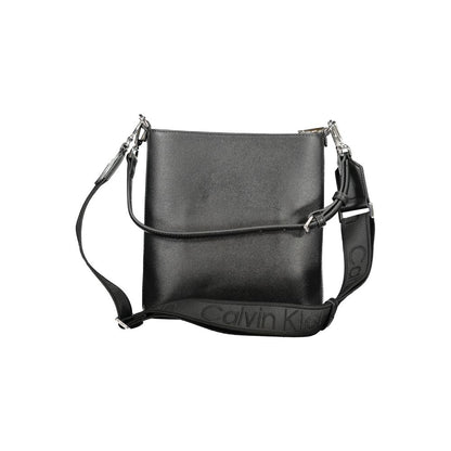 Calvin Klein zwarte polyester handtas Calvin Klein