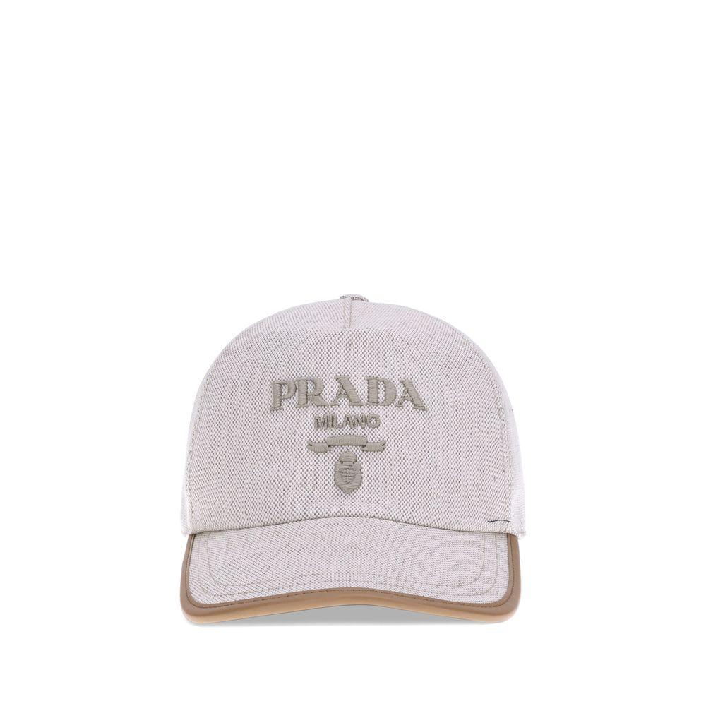 Prada katoenen baseball pet met logo - MARANOS