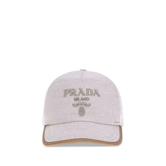 Prada katoenen baseball pet met logo - MARANOS