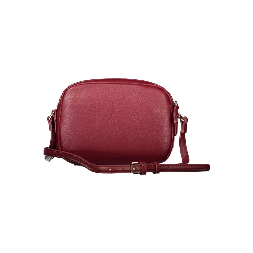 Tommy Hilfiger schoudertas in rood polyester - MARANOS