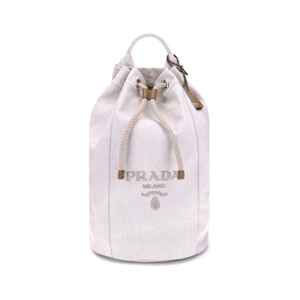 Prada linnen bucket bag - MARANOS