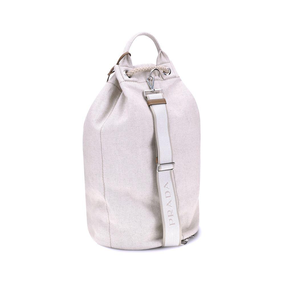 Prada linnen bucket bag - MARANOS