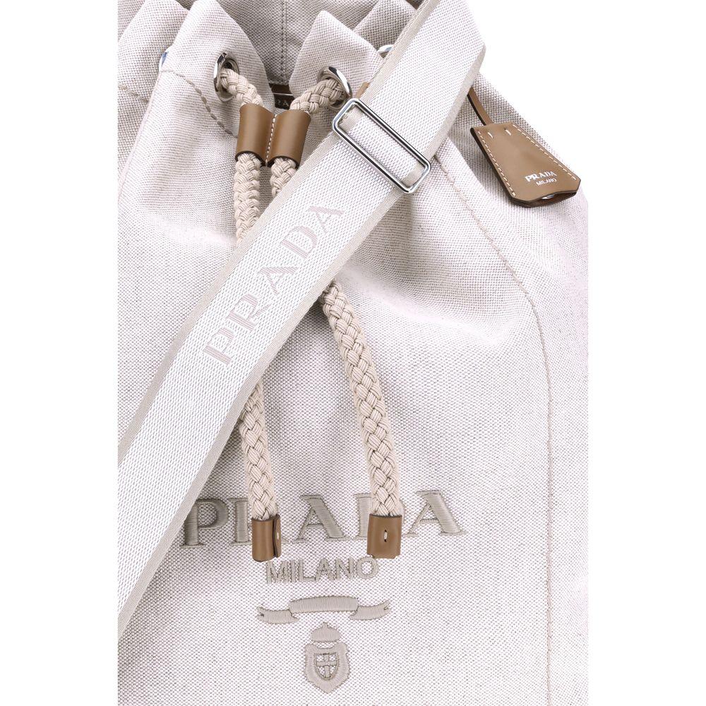 Prada linnen bucket bag - MARANOS