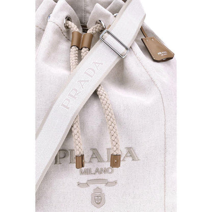 Prada linnen bucket bag - MARANOS