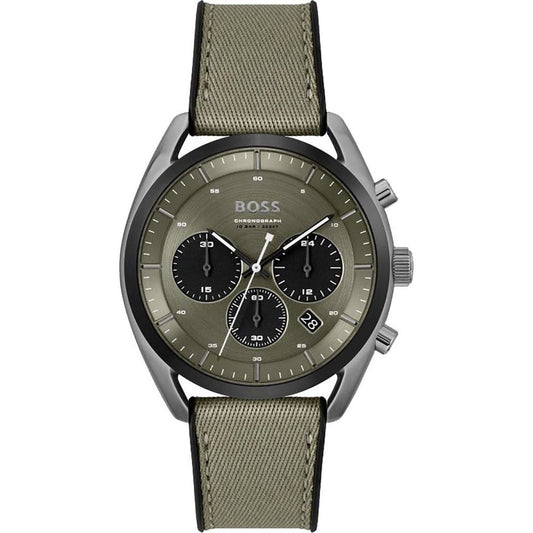 Hugo Boss Green Fabric Watch Hugo Boss