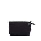 Bottega Veneta clutch in zwart nylon met leren handgreep en logo - MARANOS