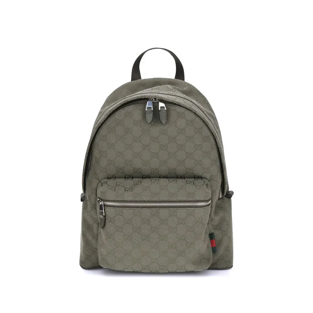 Gucci GG rugzak in groen canvas - MARANOS