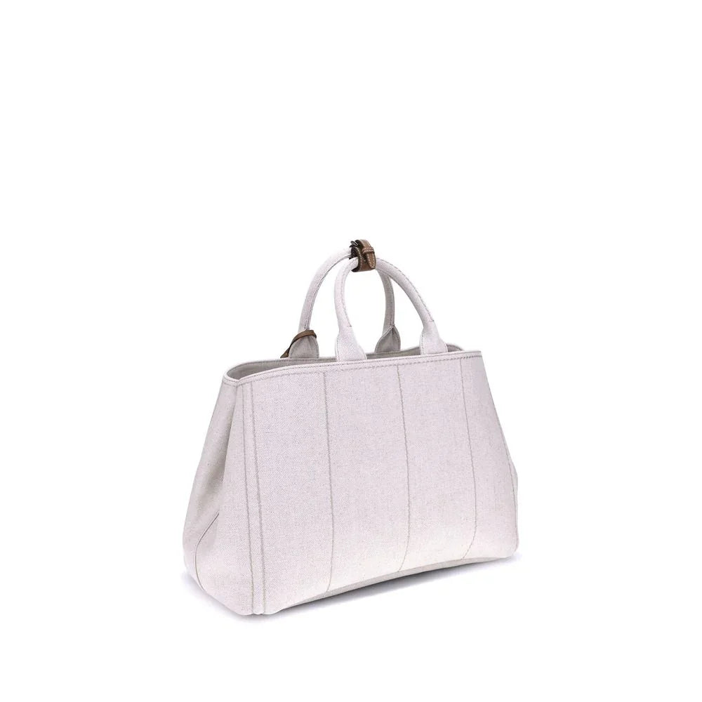 Prada Extra Large Jardinière handtas in linnenmix - MARANOS