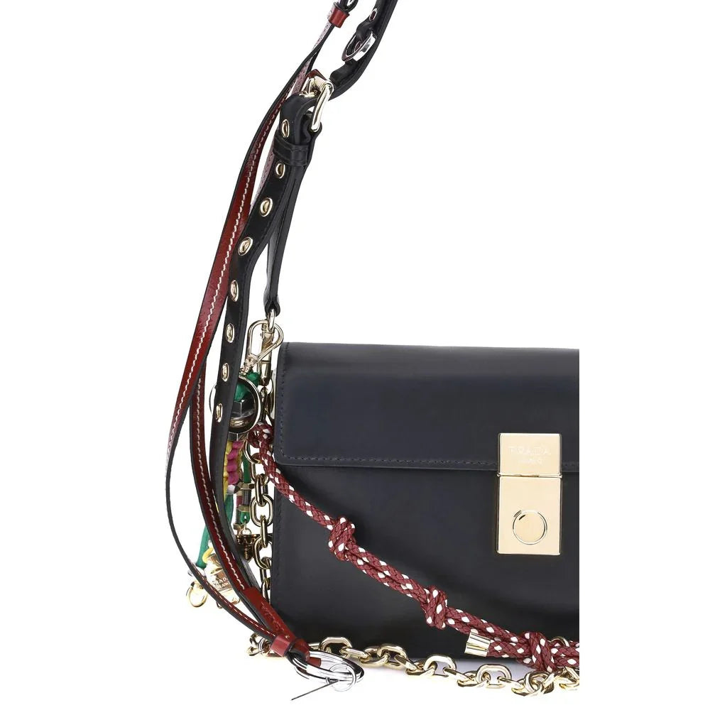 Prada Soft Sound kleine schoudertas in leer - MARANOS