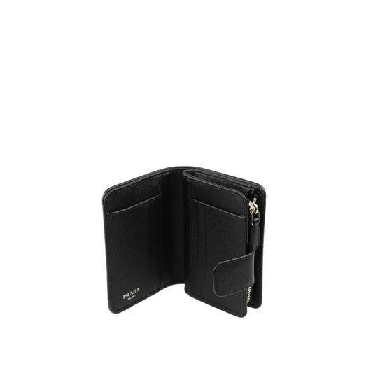 Prada French wallet in nylon en leer - MARANOS