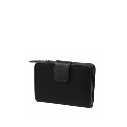 Prada French wallet in nylon en leer - MARANOS