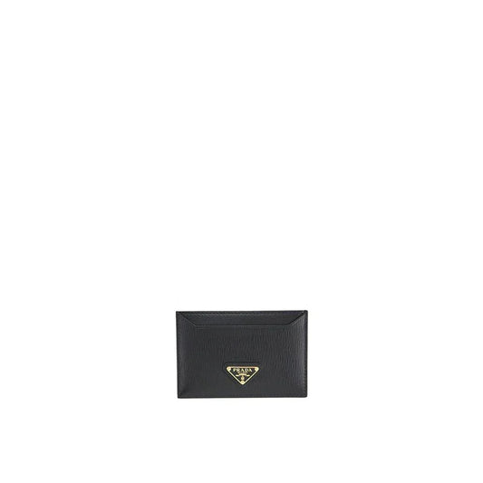 Prada leren kaarthouder met logo - MARANOS