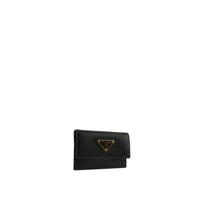 Prada leren kaarthouder met flap - MARANOS