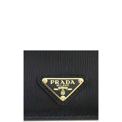 Prada leren kaarthouder met logo - MARANOS