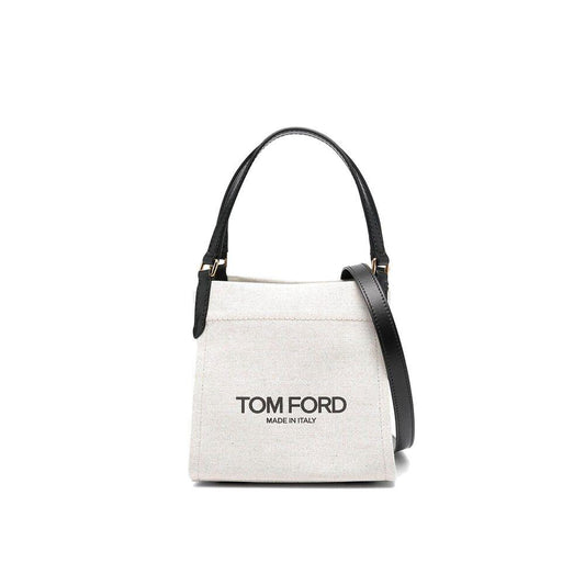 Tom Ford Medium Amalfi Canvas Tote Handtas - MARANOS
