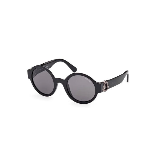 Moncler zwarte pantograph zonnebril - MARANOS