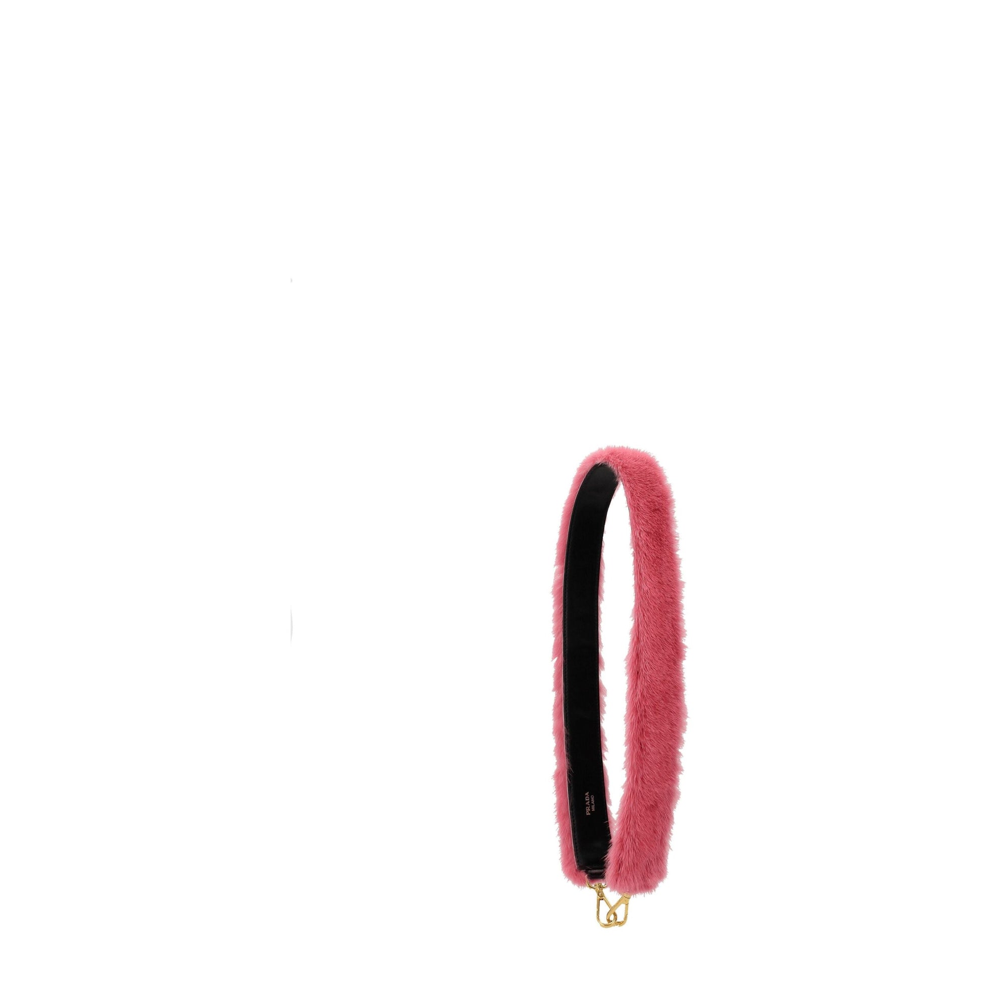 Prada roze schoudertas in bont - MARANOS