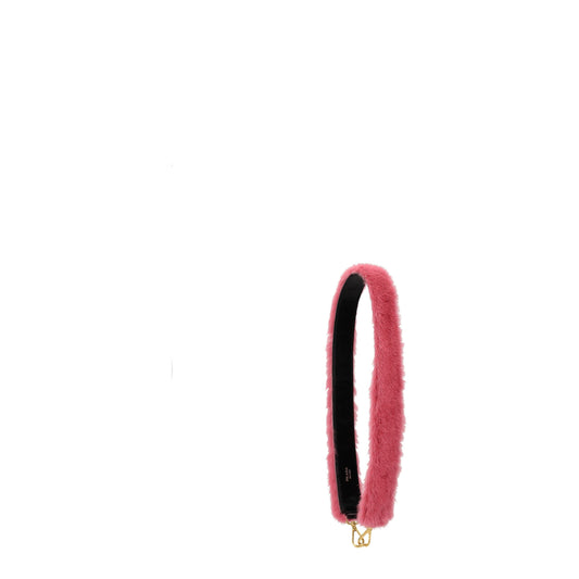 Prada roze schoudertas in bont - MARANOS