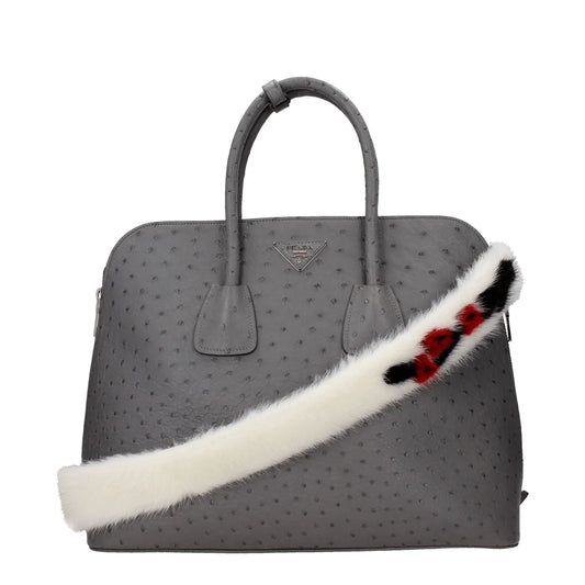 Prada witte leren schoudertas - MARANOS