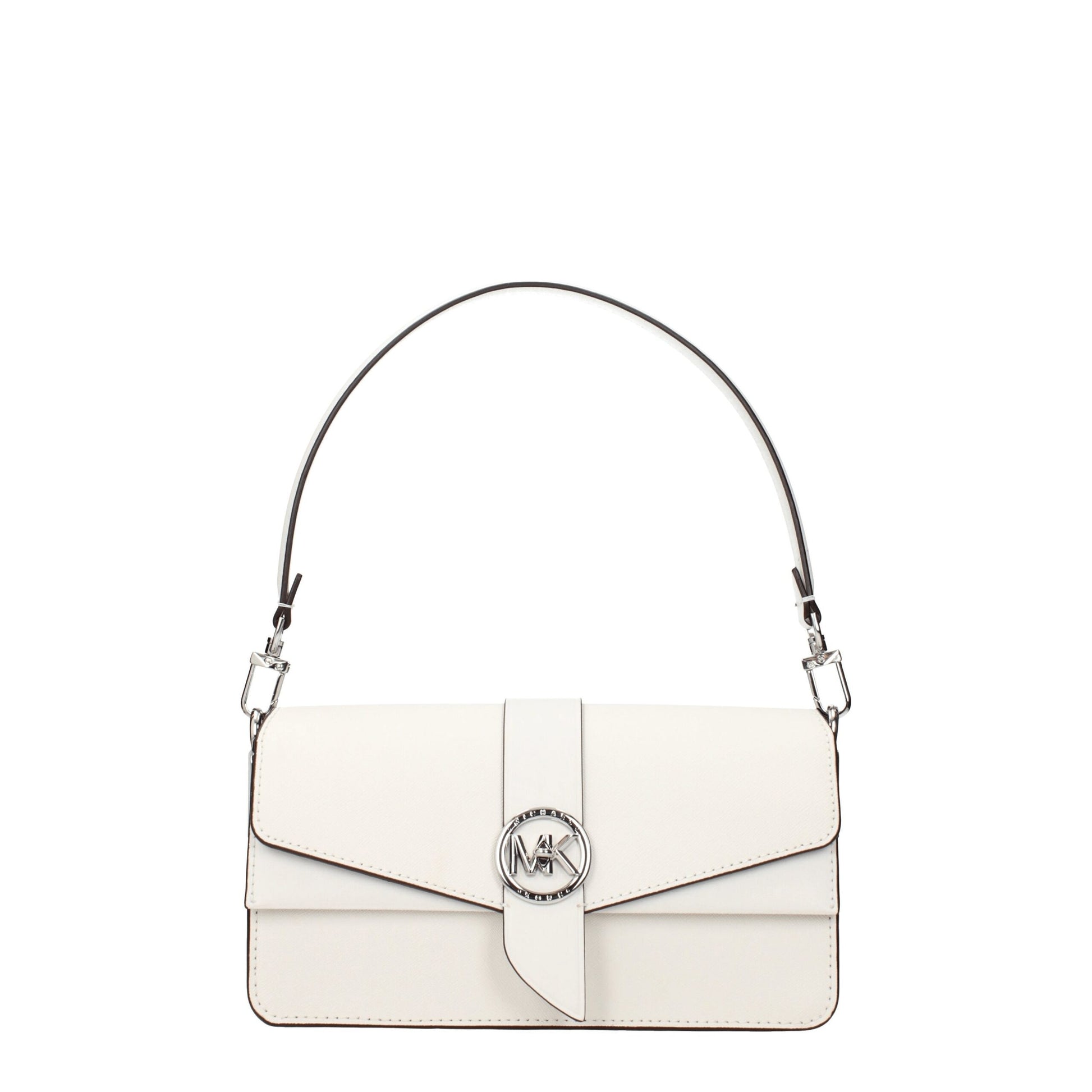 Michael Kors White Leather Handbag - MARANOS