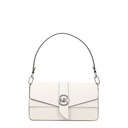 Michael Kors White Leather Handbag - MARANOS