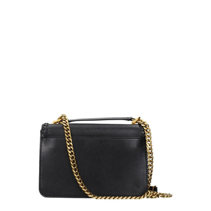 Michael Kors Black Leather Shoulder Bag - MARANOS