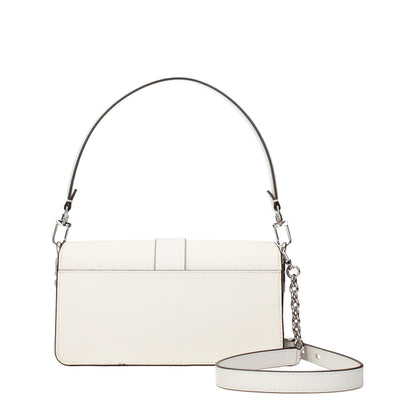 Michael Kors White Leather Handbag - MARANOS