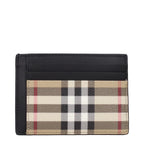 Burberry beige stoffen kaarthouder - MARANOS