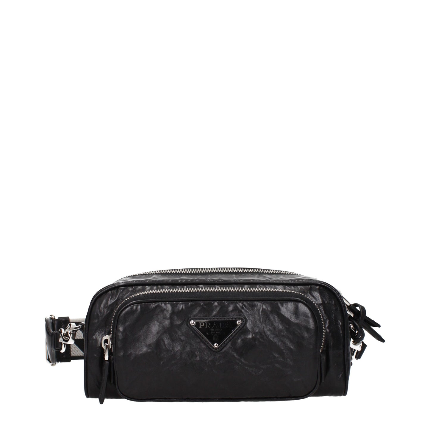 Prada zwarte leren crossbodytas - MARANOS