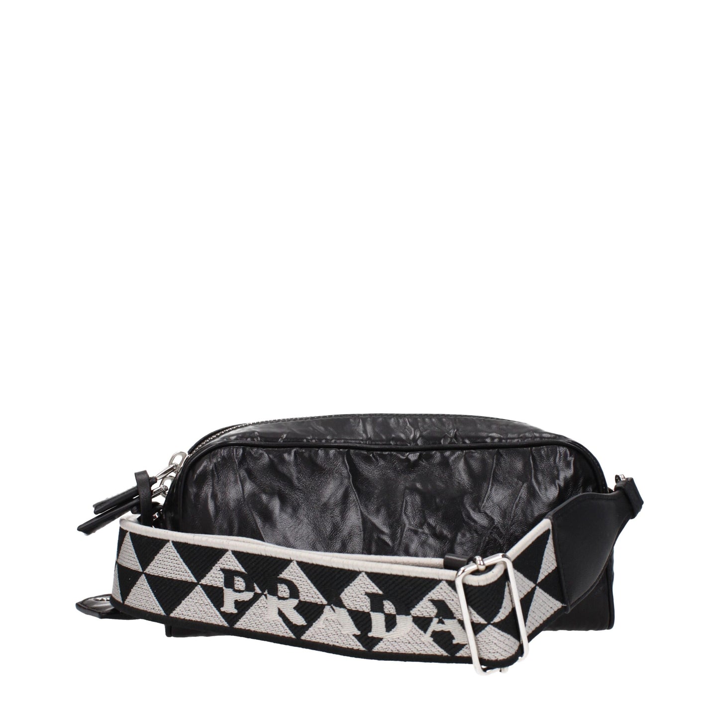 Prada zwarte leren crossbodytas - MARANOS