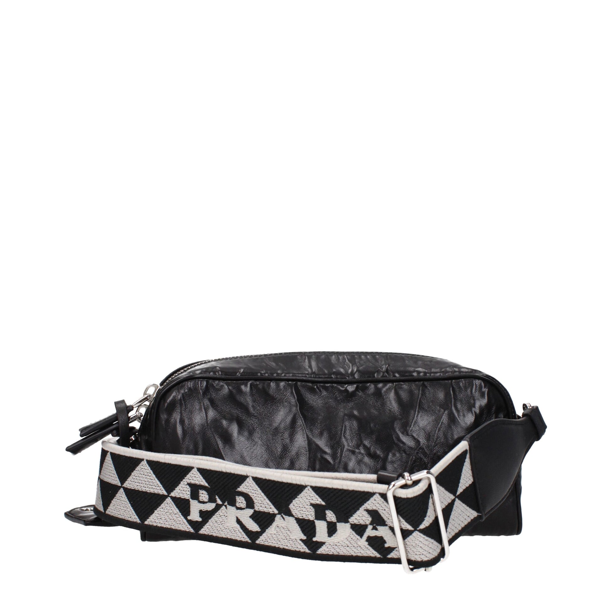 Prada zwarte leren crossbodytas - MARANOS