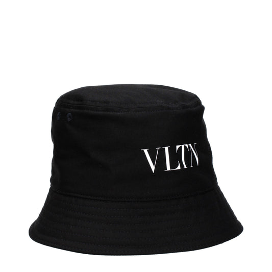 Valentino Garavani Black Cotton Hat Valentino Garavani