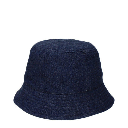 Isabel Marant pet in blauw met frontlogo Isabel Marant