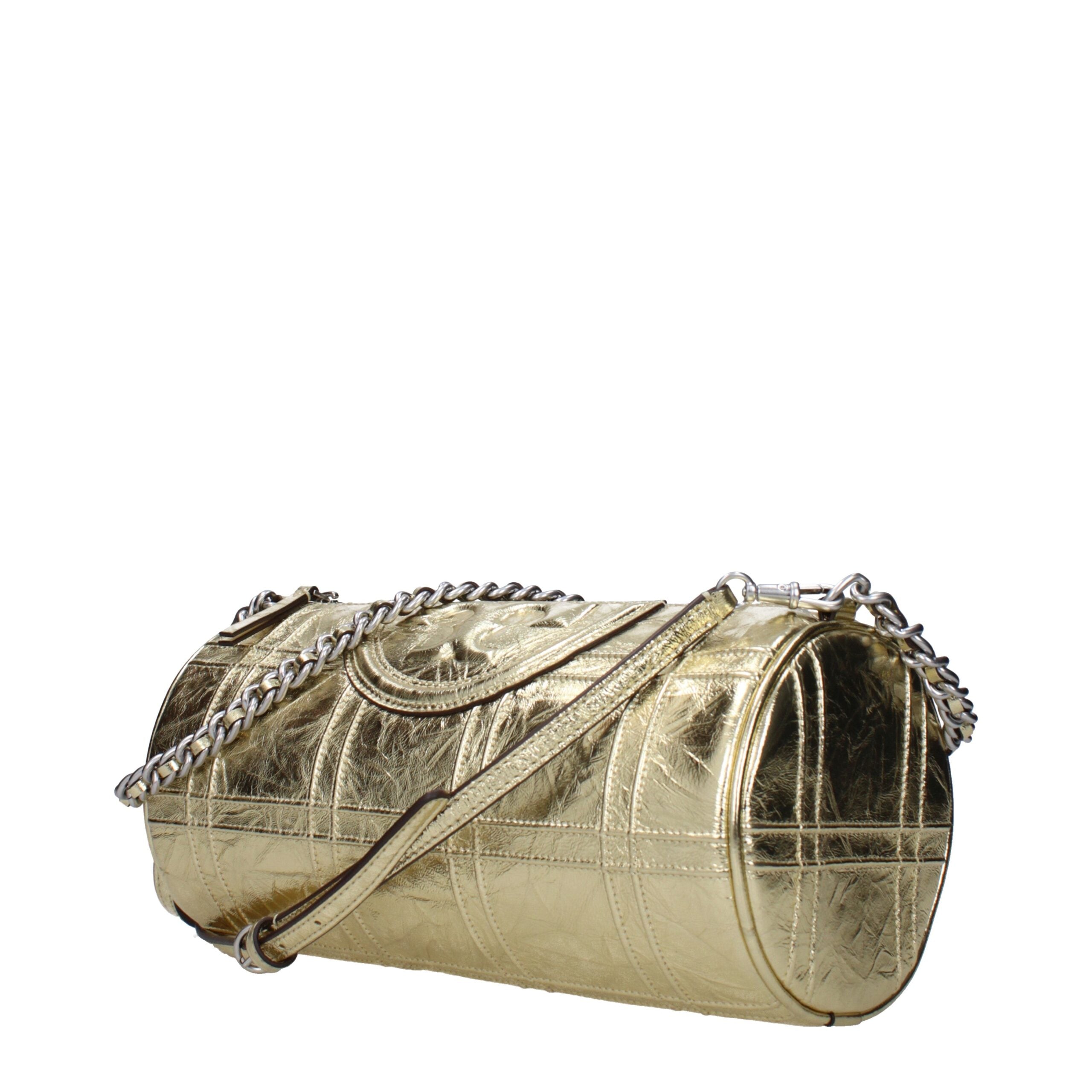 Tory Burch schoudertas in goud Tory Burch