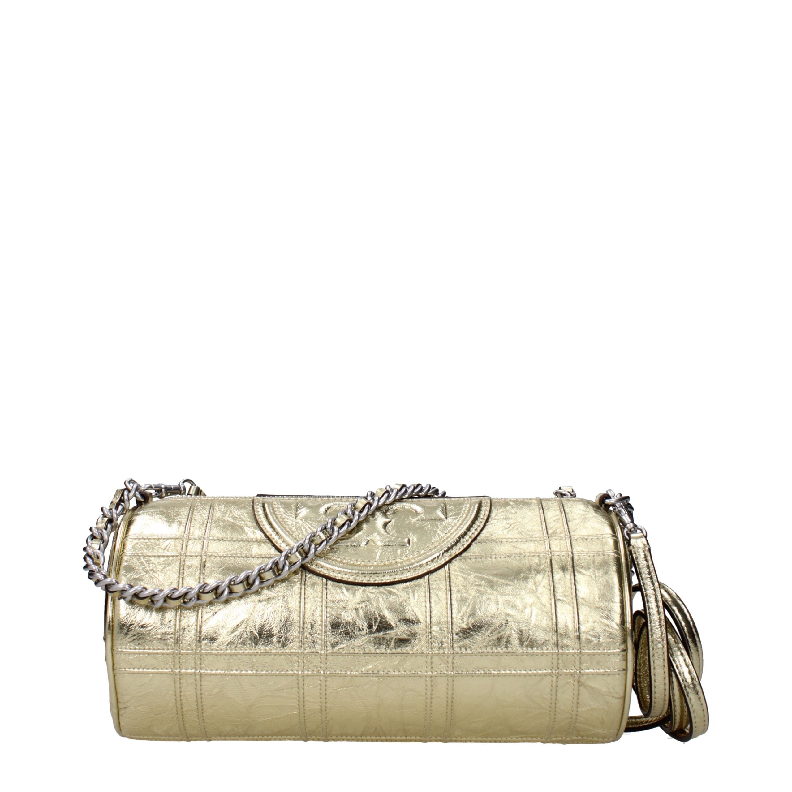 Tory Burch schoudertas in goud Tory Burch