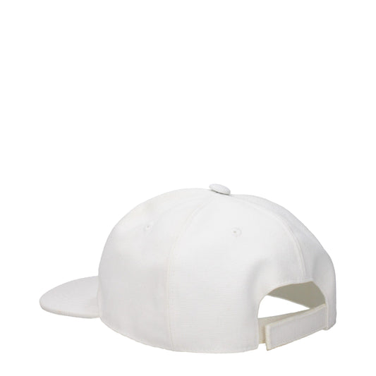 Stella McCartney baseballpet in wit katoen met logo Stella McCartney