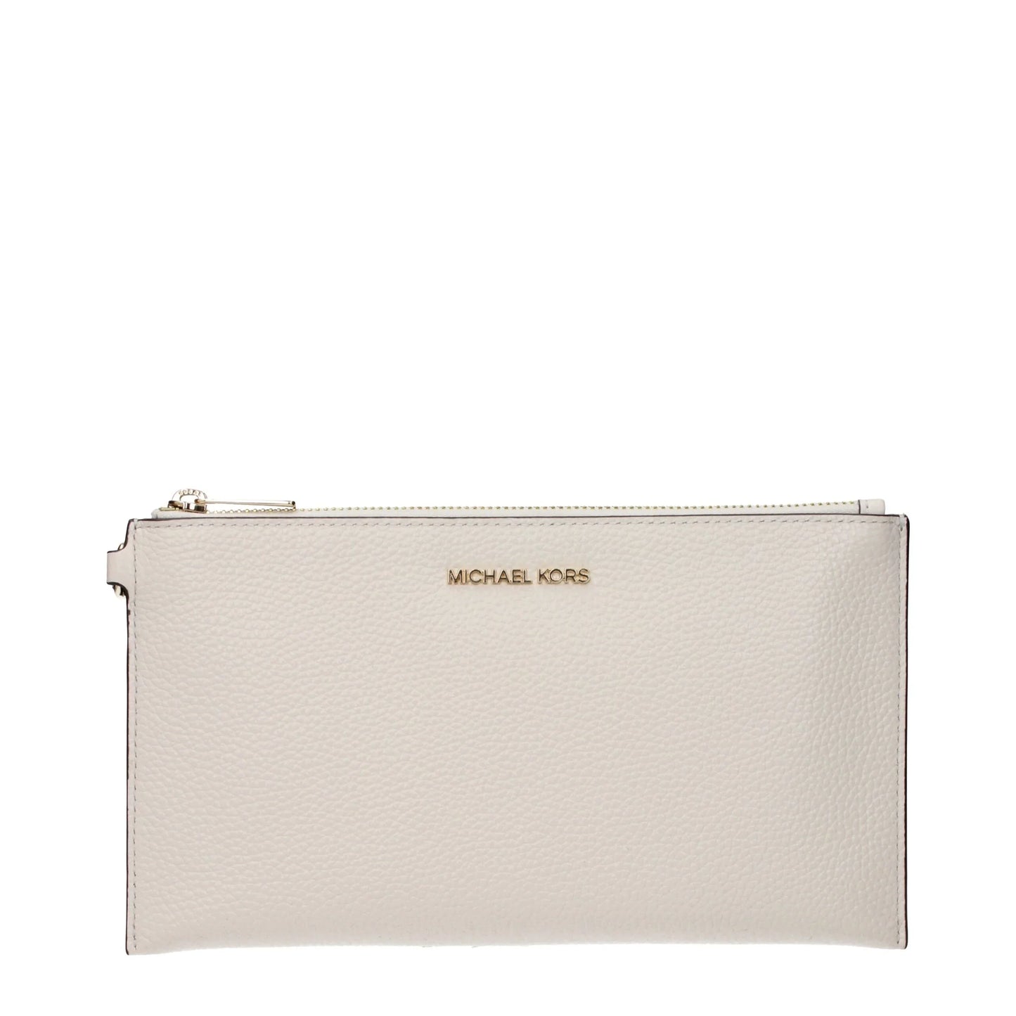 Michael Kors beige leren clutch - MARANOS