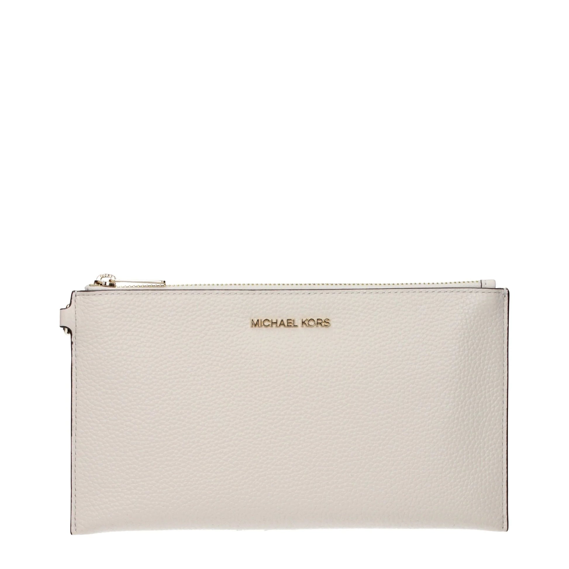 Michael Kors beige leren clutch - MARANOS