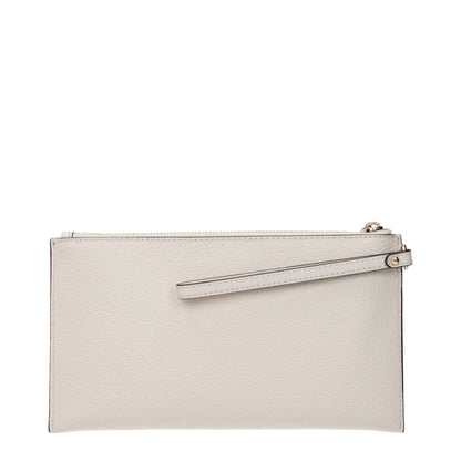Michael Kors beige leren clutch - MARANOS