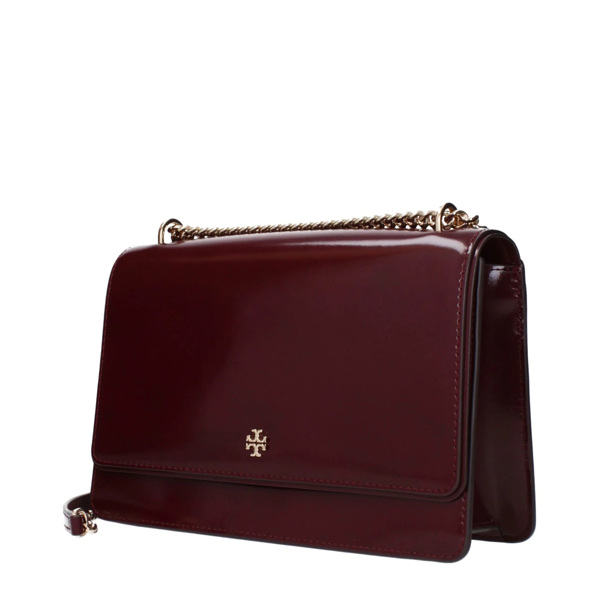 Tory Burch rode leren crossbodytas - MARANOS