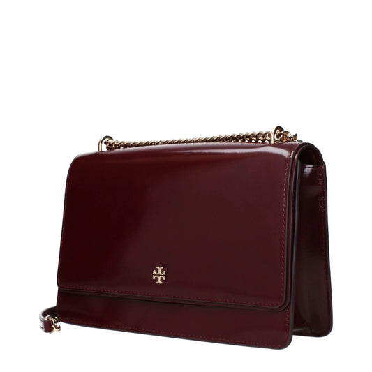 Tory Burch rode leren crossbodytas - MARANOS