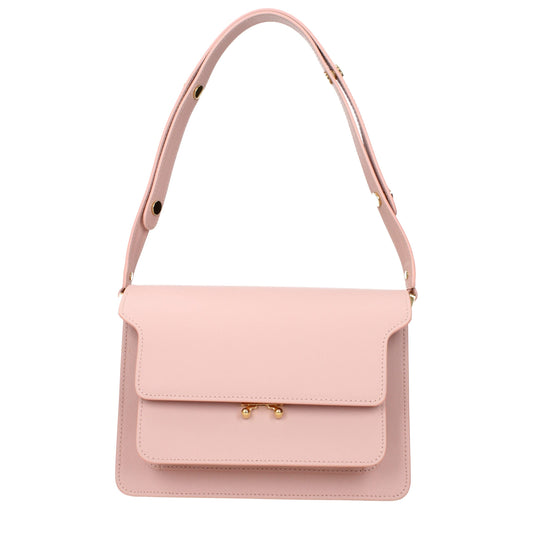 Marni roze leren schoudertas Marni