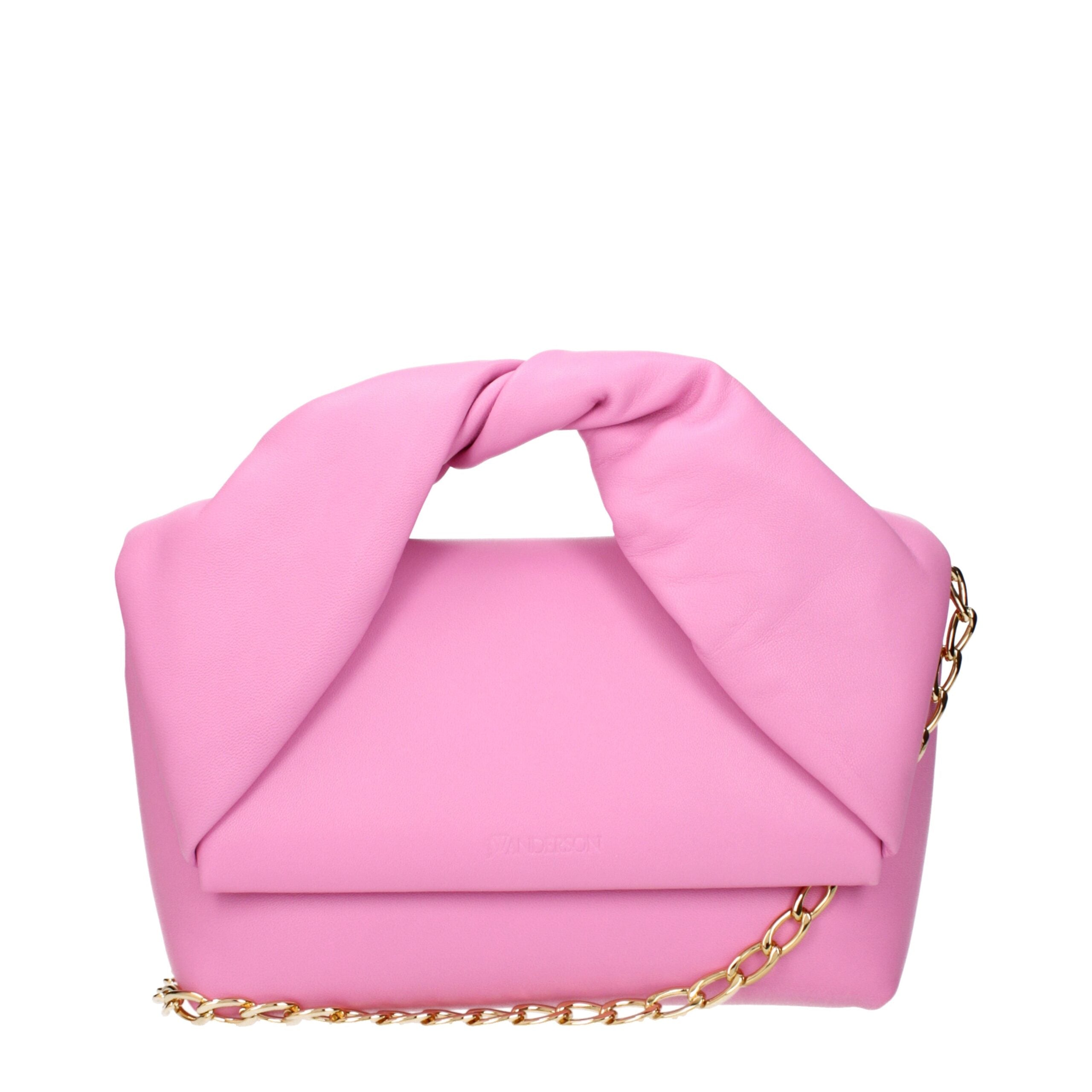 JW Anderson roze leren handtas