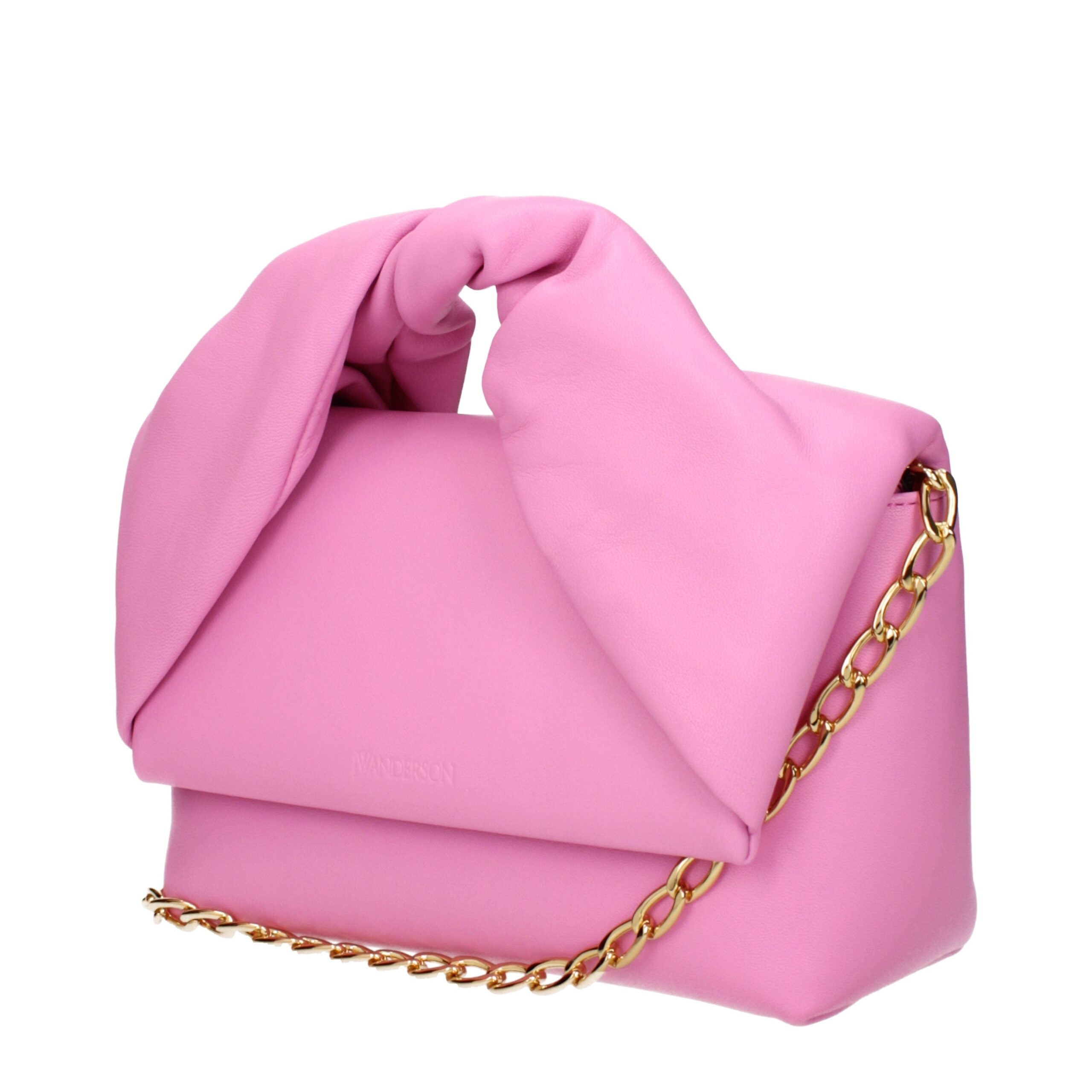 JW Anderson roze leren handtas